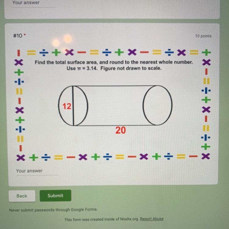 What is the answer to number 10?-example-1