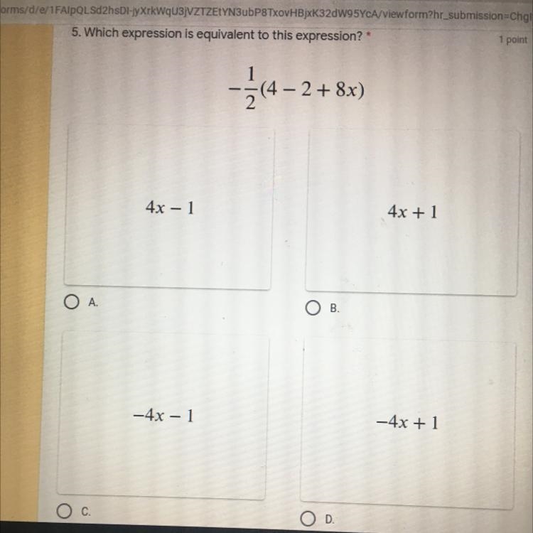 Which expression is equivalent to this expression?-example-1