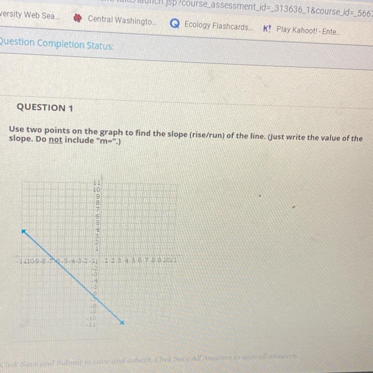 FIND VALUE OF SLOPE PLEASE:)-example-1