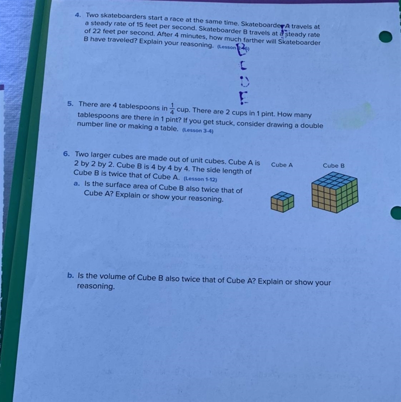 Please help on 4 5 and 6 both parts. Due in 30 min-example-1