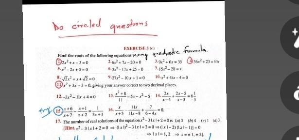 Using quadratic equation ​-example-1