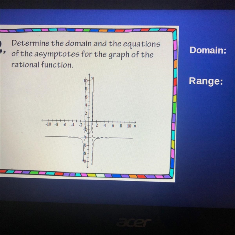 I need to find the domain and range. Please help me-example-1