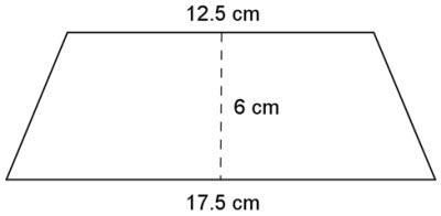 Find the area of the trapezoid.-example-1