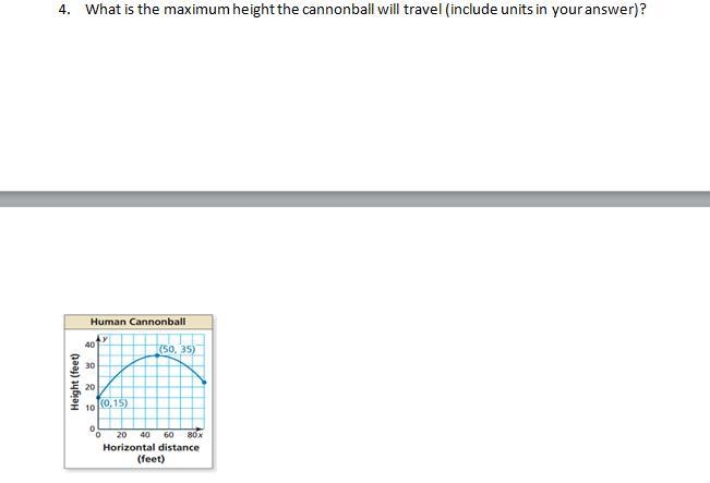 Hello, I need some help? What is the maximum height the cannonball will travel (include-example-1