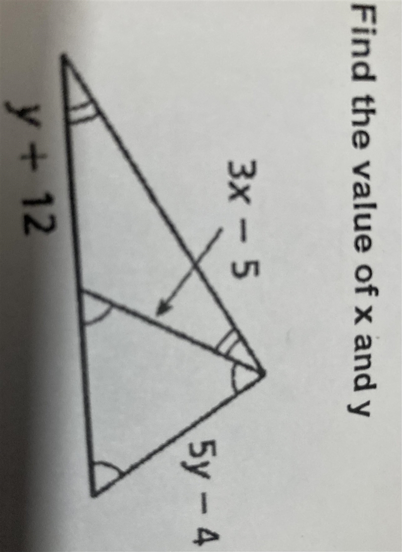 Find the value of x & y-example-1