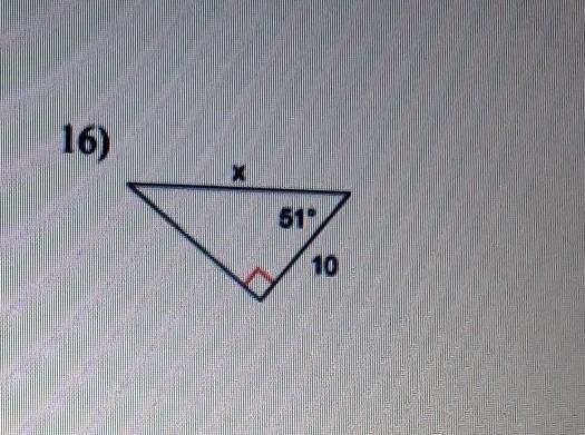 Find the missing side round to the nearest tenth.​-example-1