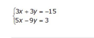 What should you substitute for y in the bottom equation to solve the system by the-example-1