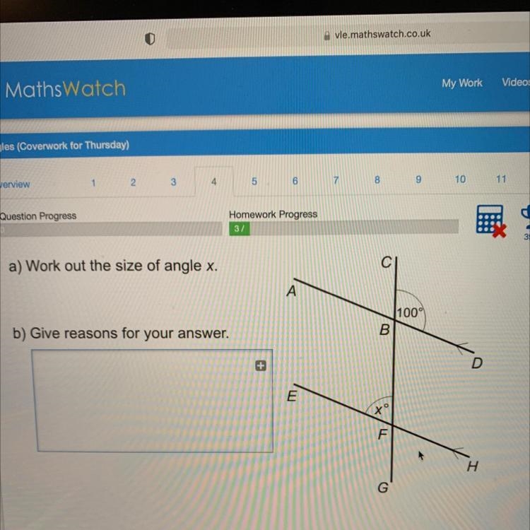 Work out the size of angle x-example-1