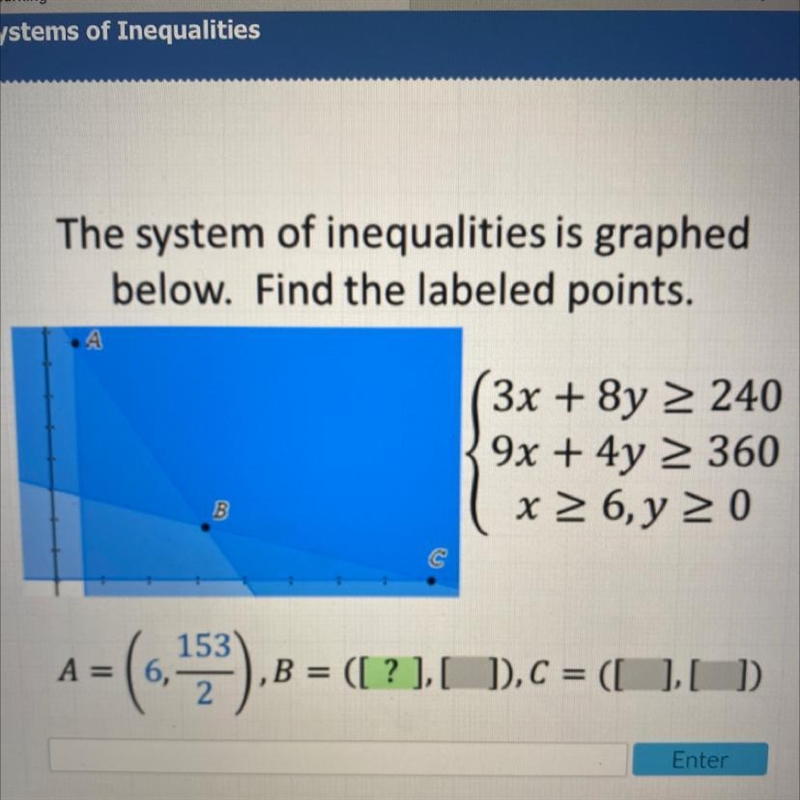 Find the labeled points-example-1