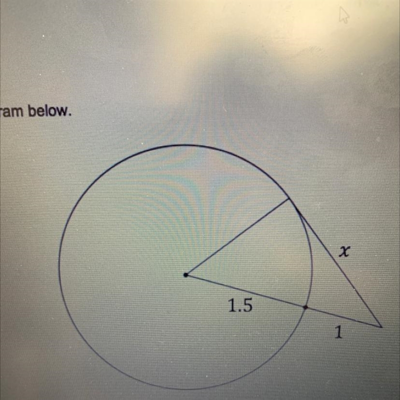 Which of the following represents the value of the missing side? Round to the nearest-example-1