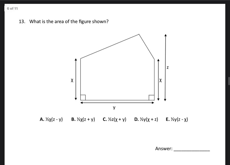 What is the area of the figure shown? Plz explain!-example-1