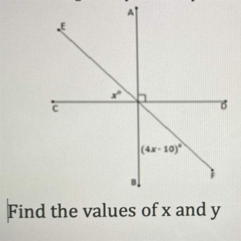 Find the values of x and y?-example-1