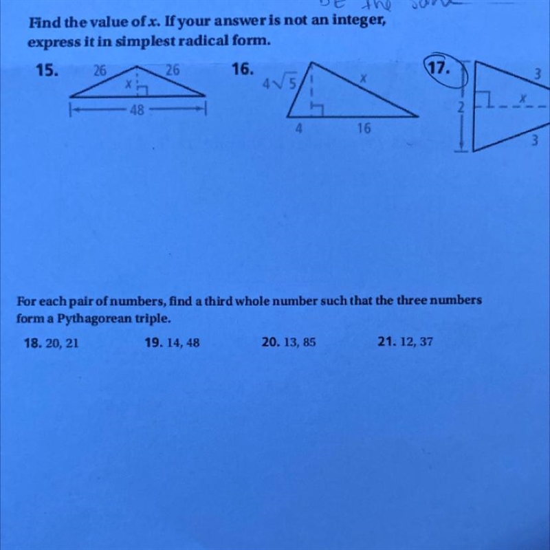 HELPPP PLEASE PLEASE Please just help on number 15 16 17-example-1