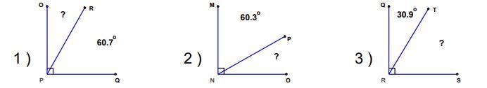 Find the missing angle measurements for each problem below and drag the answers into-example-1