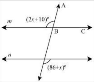 Find the value of x from this figure-example-1