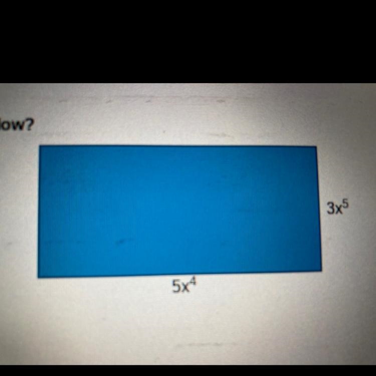 What is the area of the figure below?-example-1