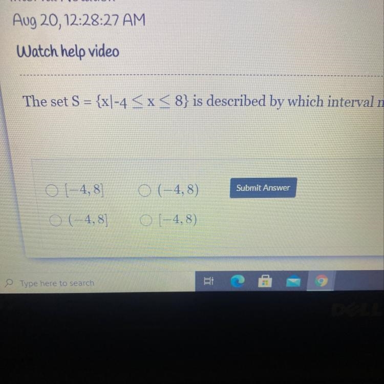 The set S = {x\-4 Plz help ASAP-example-1