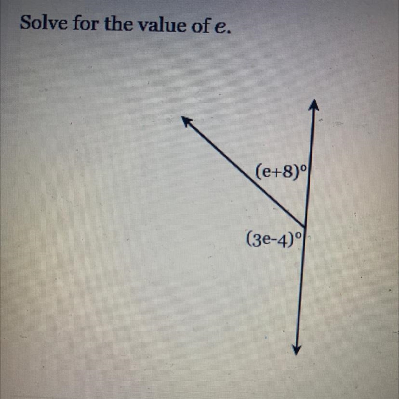 Solve for the value of e. please help-example-1