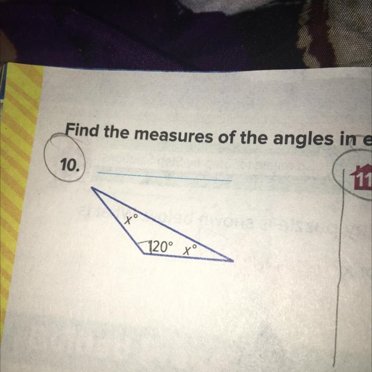 Measure of the triangle-example-1