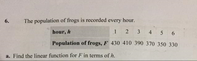 Find the linear function for F in terms of H-example-1