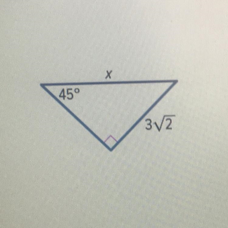 Find the exact value of x.-example-1