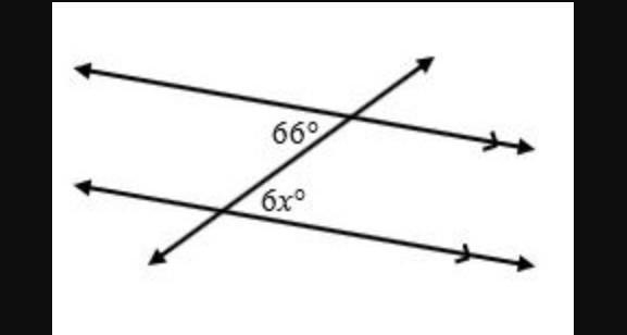 What is the value of x in the diagram below?​-example-1