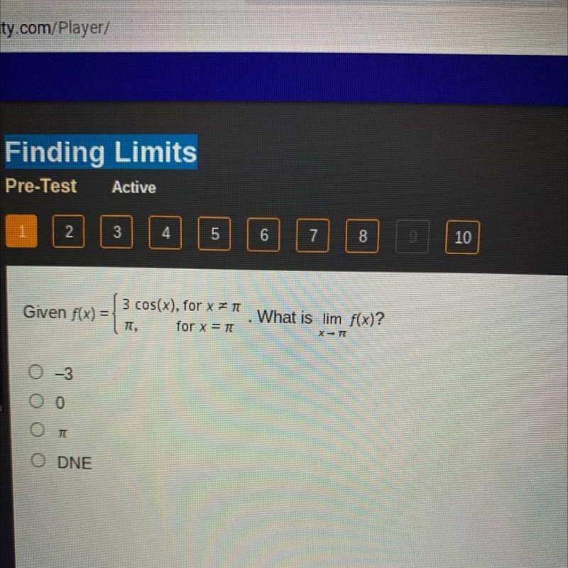 PLEASE HELP!!!! Given f(x).... what is lim f(x)?-example-1