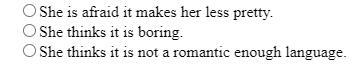 In the importance of being earnest why doesnt cecily want to study german?-example-1