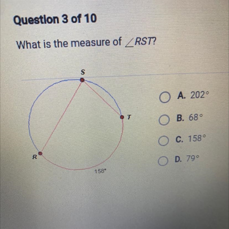 What is the measure of ZRST?-example-1