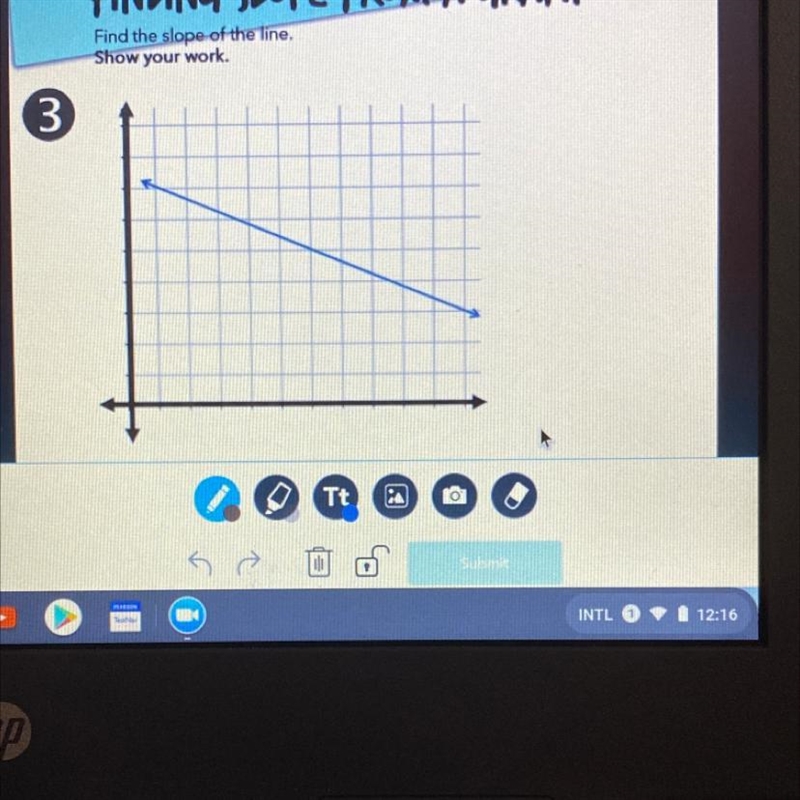 Find the slope of the graph-example-1