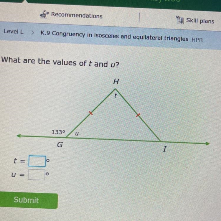 What are the values of T and U?-example-1