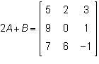 A triangle is located on a three-dimensional coordinate plane. Matrix A shows the-example-2