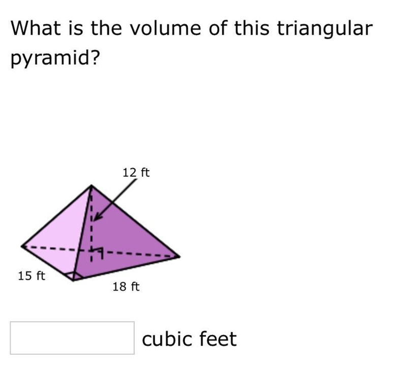 What is the volume of this triangular pyramid?-example-1