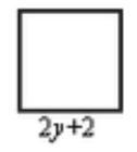 Which of the following is not a solution for finding the perimeter of the square?-example-1