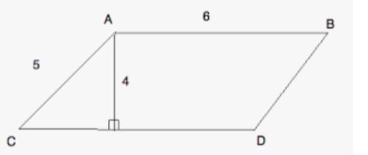 Find the area of the parallelogram. Include formula.-example-1