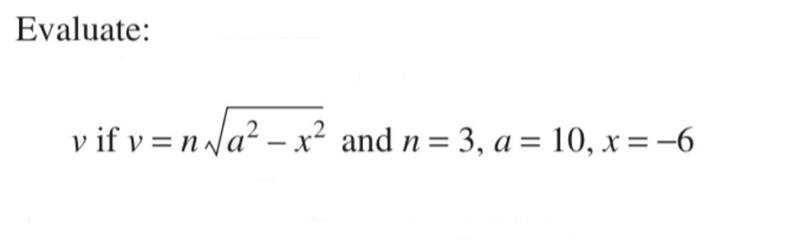 Please help me, the answer is v=24, but I need working out-example-1