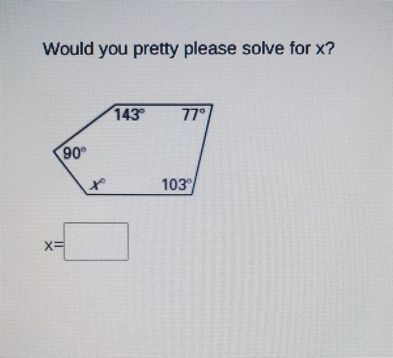 Please solve for x. ​-example-1