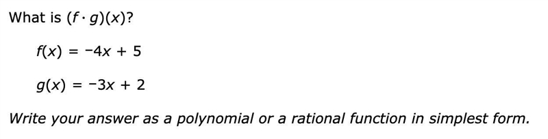 What is (f • g) (x) ?-example-1