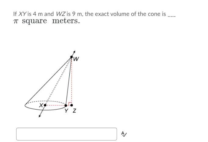 Can somebody PLEASE HELP ME i really need it thank you! If XY is 4 m and WZ is 9 m-example-1