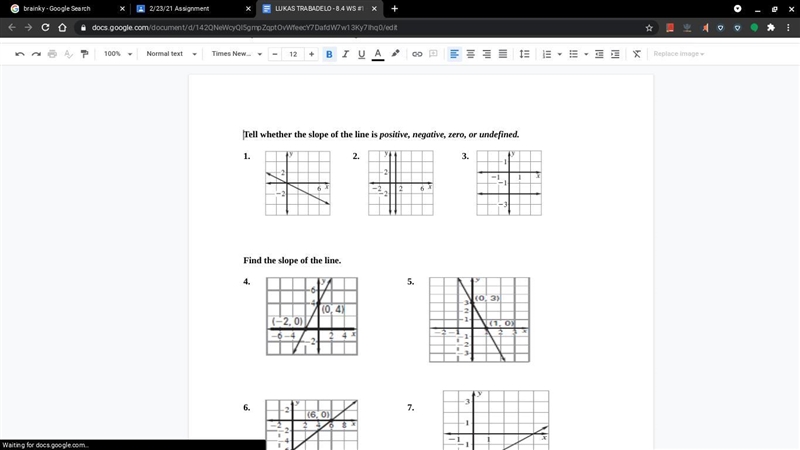 I need help with 1,2,3 please-example-1