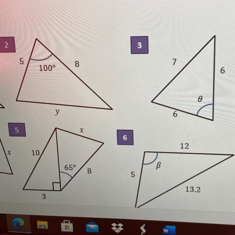 Find the missing angle for the rest please thanks-example-1