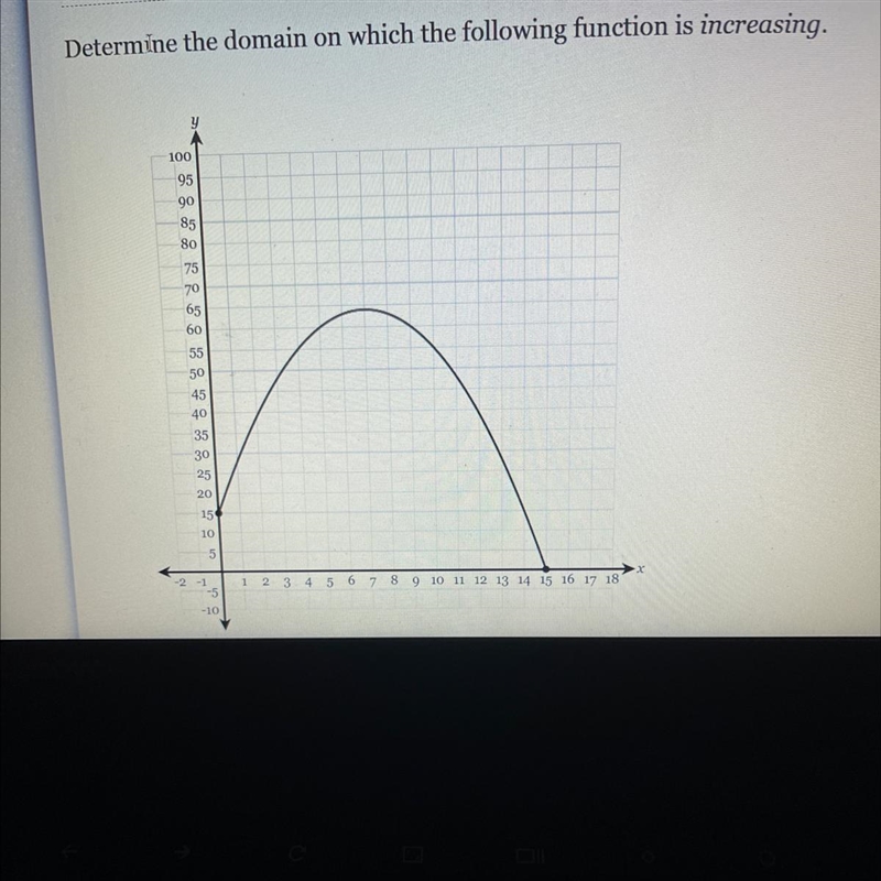 Determine when domain increases-example-1