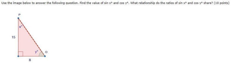 HELP MEHHHH DUE TODAY!!! 1. Explain the difference between using the cosine ratio-example-1