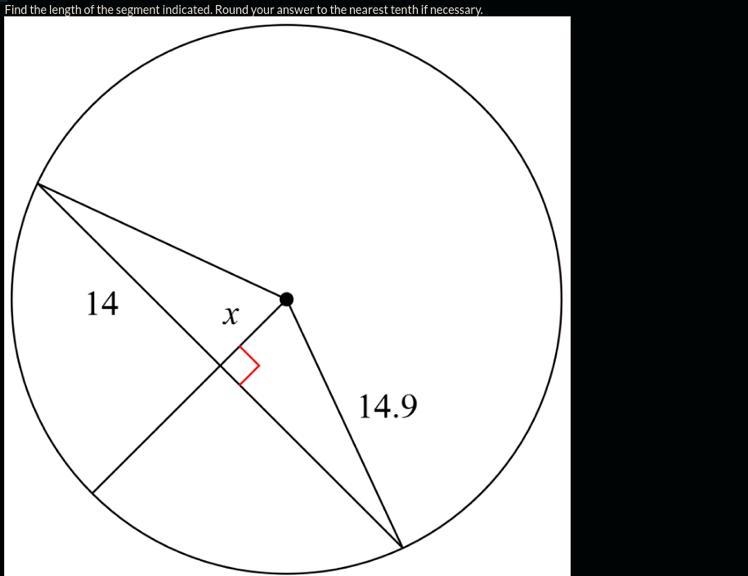 Find the length of the segment pls help-example-1