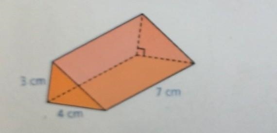 What is the volume of the right triangle prism shown​-example-1