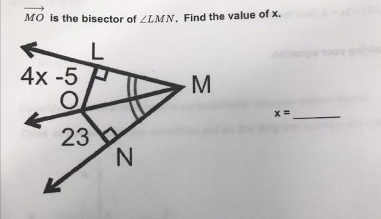 What’s the value of x in this geometry question-example-1