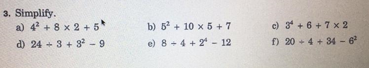 Simplify each Equation-example-1