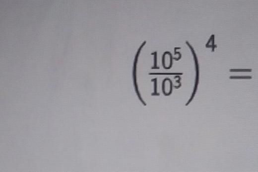 Write each expression as a single power of 10​-example-1