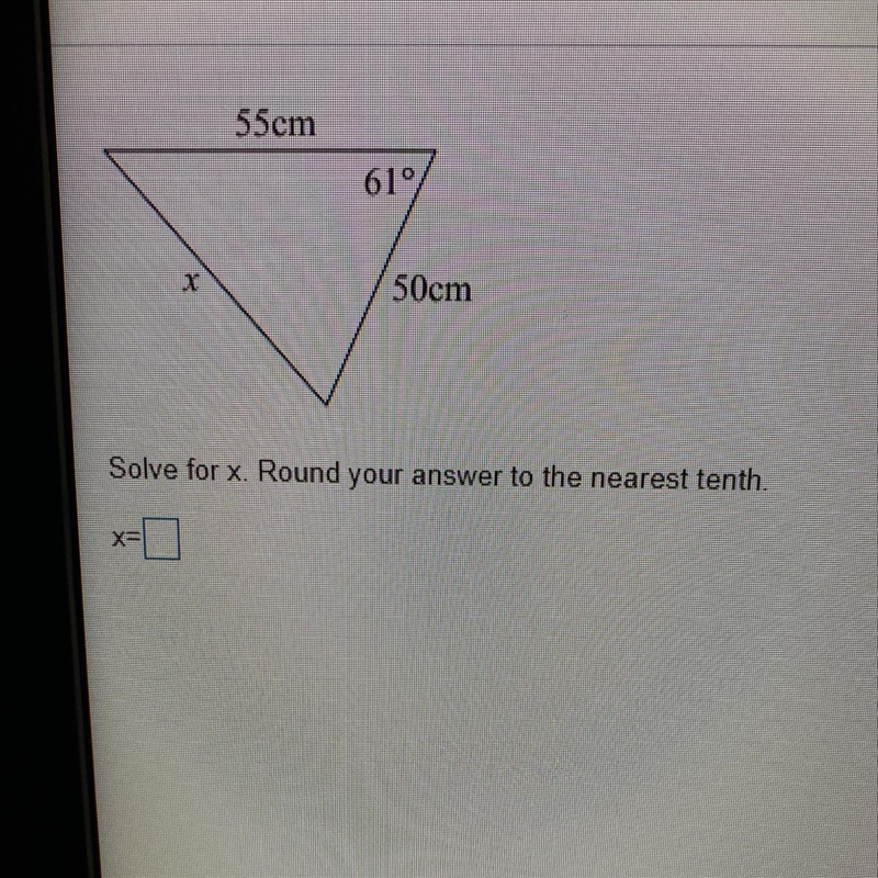 Please help with math it’s trigonometry and laws of sine I’m being timed-example-1