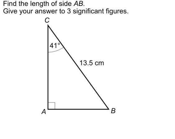 Find th length of size ab give your answer to 3 significant figures-example-1